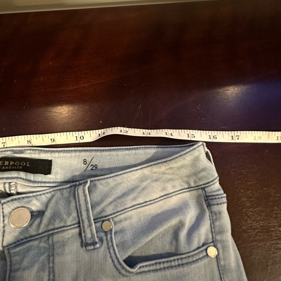 Liverpool jeans. Light wash. Color Bronson bleach. Size 8. - Picture 8 of 9